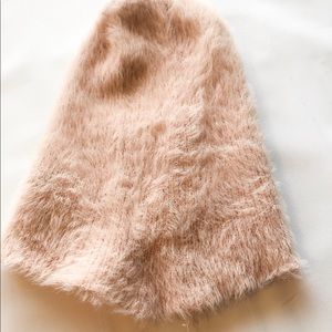Dusty pink soft hat